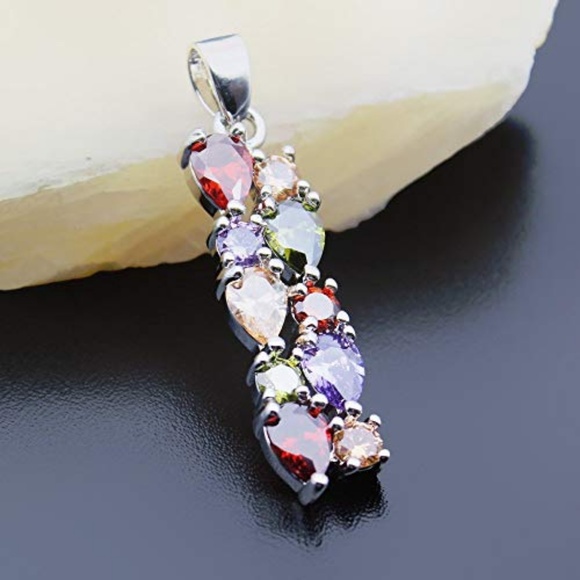 ❤️ Multi Gemstone Pendant